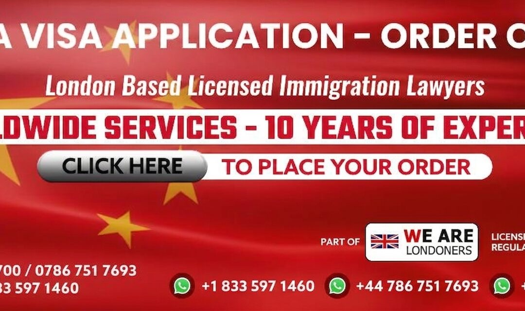 China Visa Support Agency in London